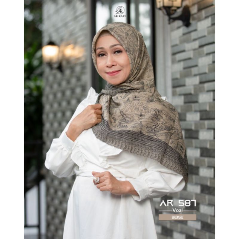 Segiempat Voal jumbo✔️Arrafi 587