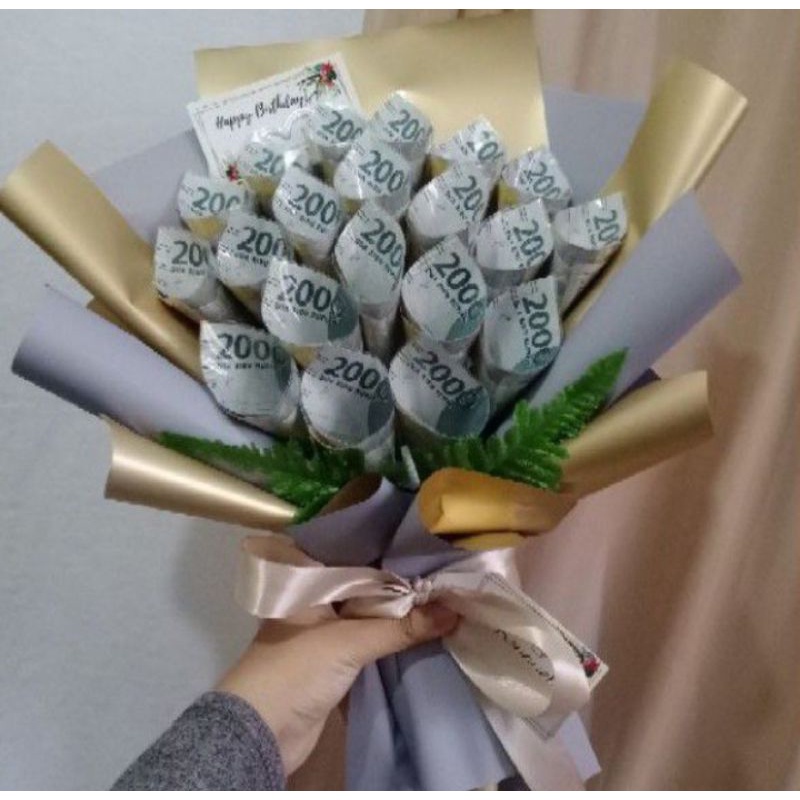 BOUQUET UANG PALSU 2000