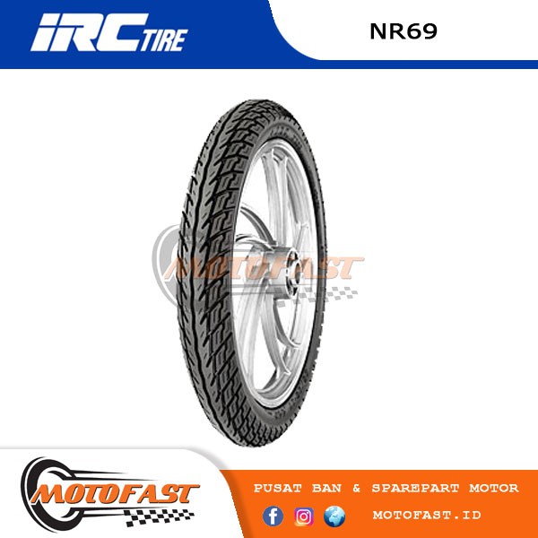 BAN MOTOR IRC TUBETYPE 80/90-17 NR69 SUPRAX125 BLK JUPITER Z1 BLK
