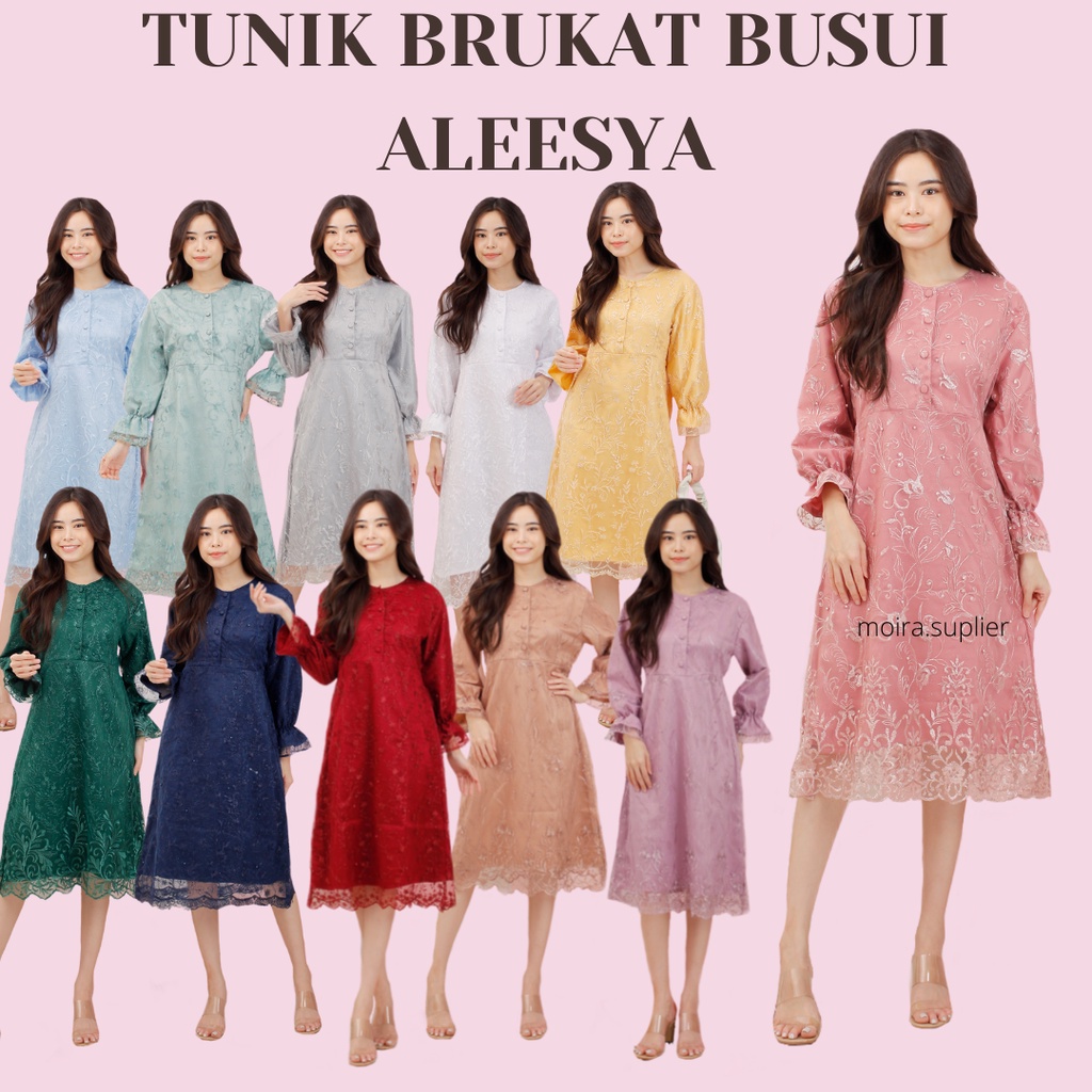 TUNIK BRUKAT KONDANGANTERBARU BUSUI ALEESYA