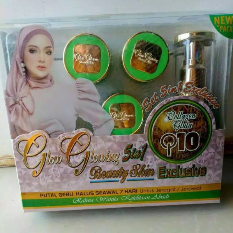 SKIN CARE GLOW GLOWING 5 IN