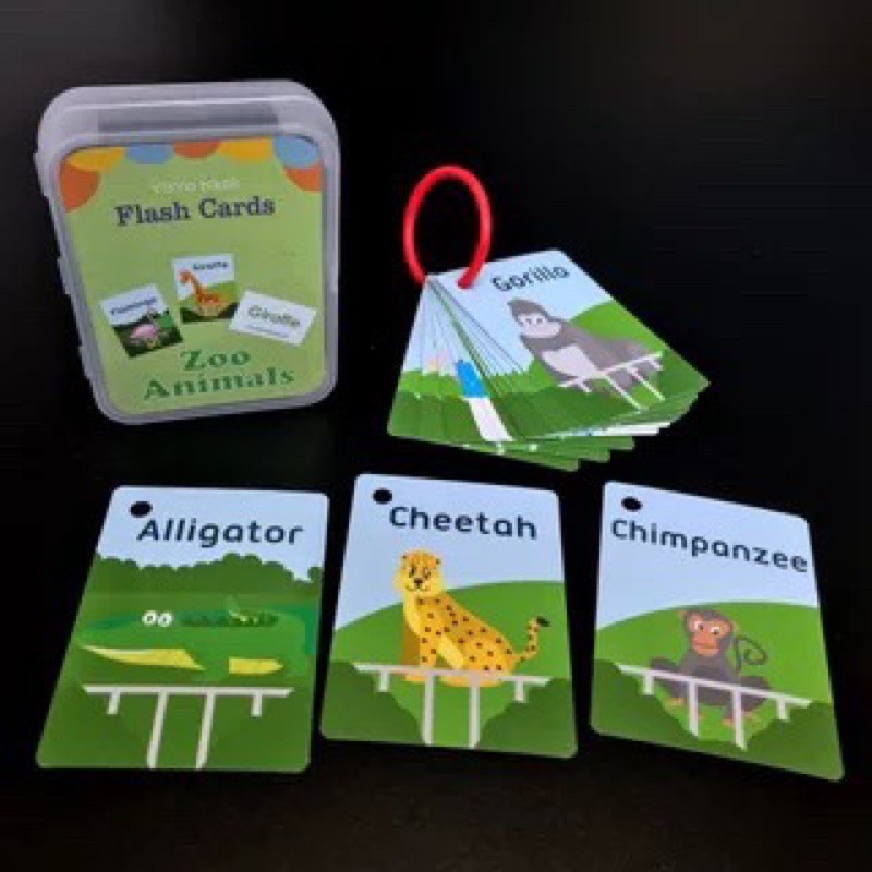 [ BISA COD ] FLASHCARD KARTU PINTAR ANAK MAINAN EDUKASI PENGENALAN OBJEK| LEARN &amp; PLAY