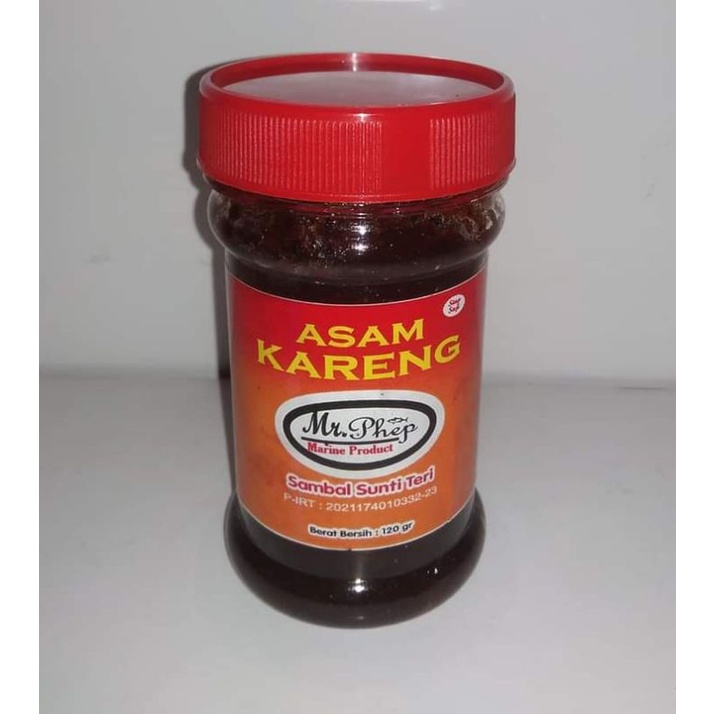 

Mr. Phep - Asam Kareng (Sambal Sunti Teri) siap saji khas Aceh, 120 gr.