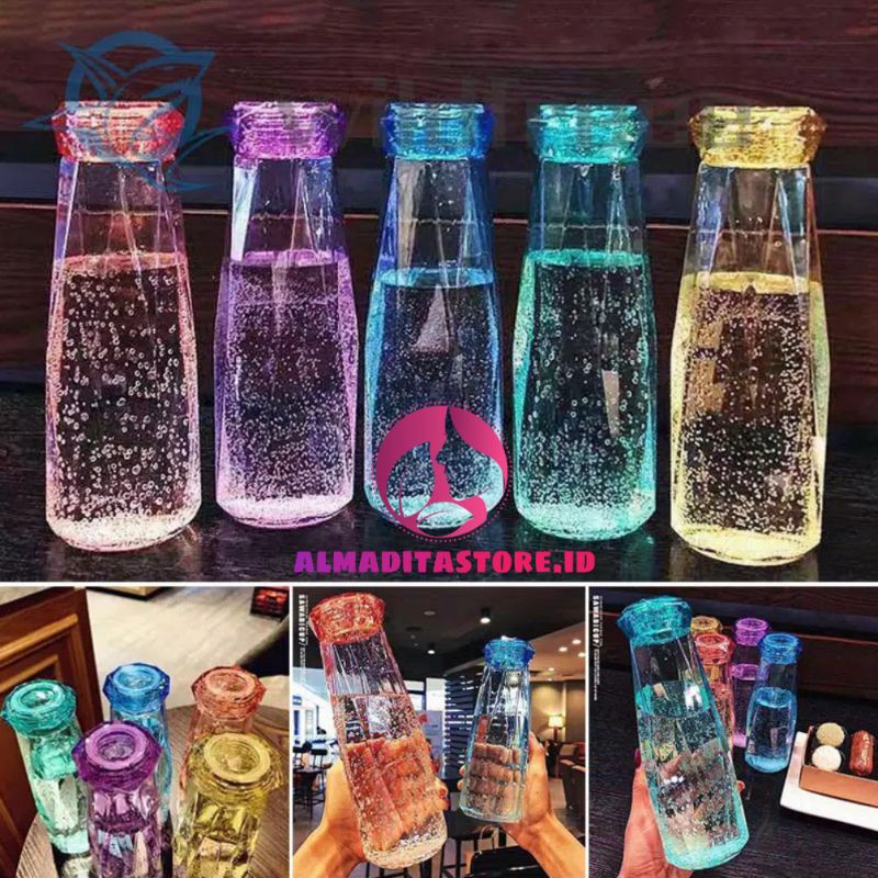 Botol Kaca Diamond Crystal