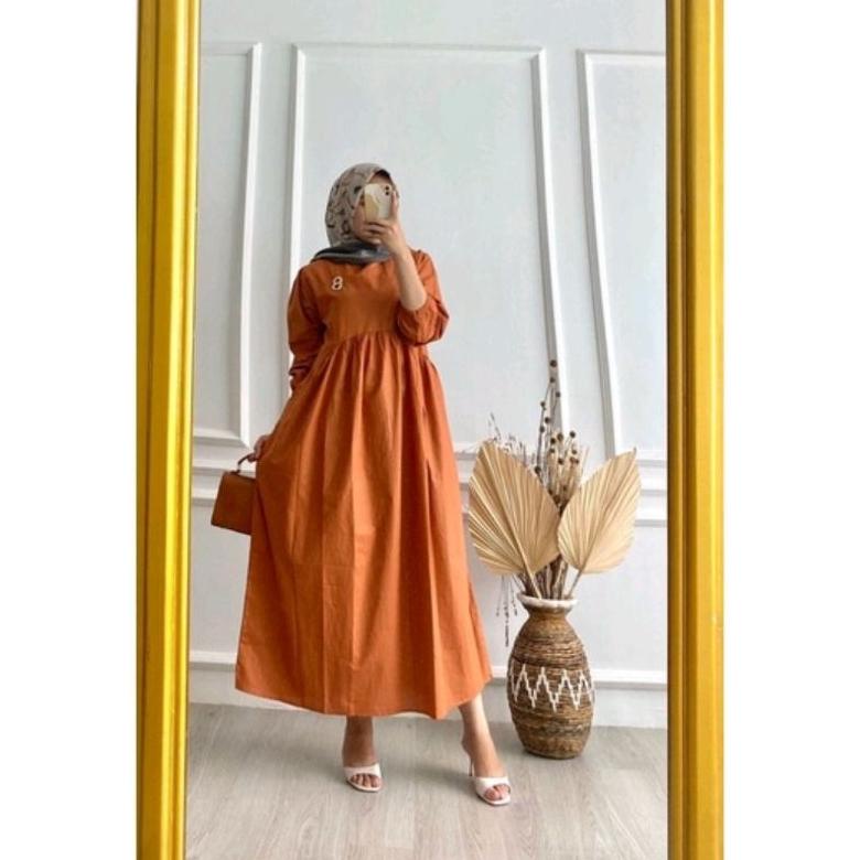 Long Tunik Jumbo Import Katun Rayon Twill Motif Polos Busui Friendly / Tunik Wanita Terbaru Jumbo Pu