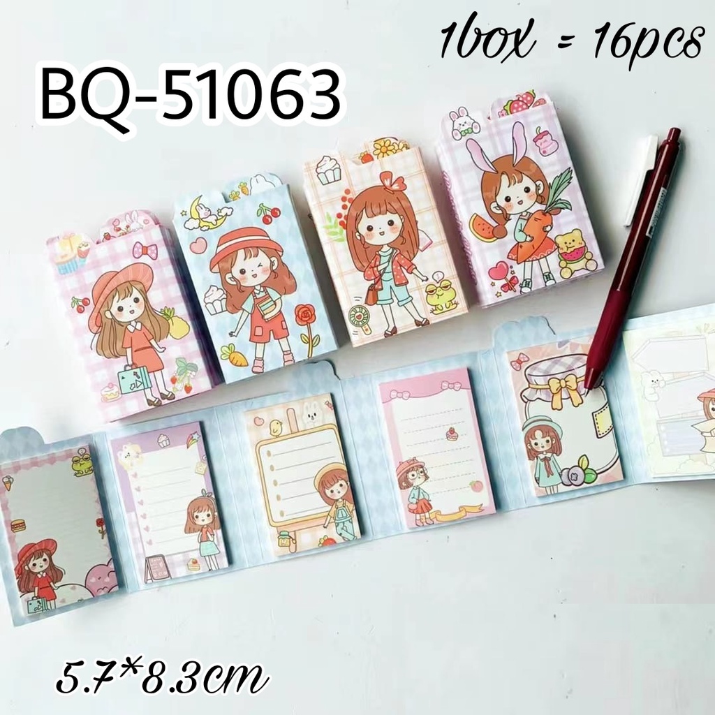 buku notes mini BQ51062  lipat 6