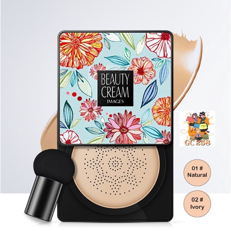 IMAGES BEAUTY CREAM BB AIR CUSHION FOUNDATION WITH SPONGE - MURAH - BISA COD