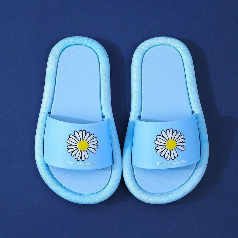 sandal baby karakter bunga lucu