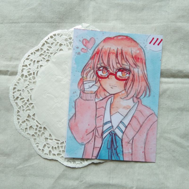 

Mirai Kuriyama print A6