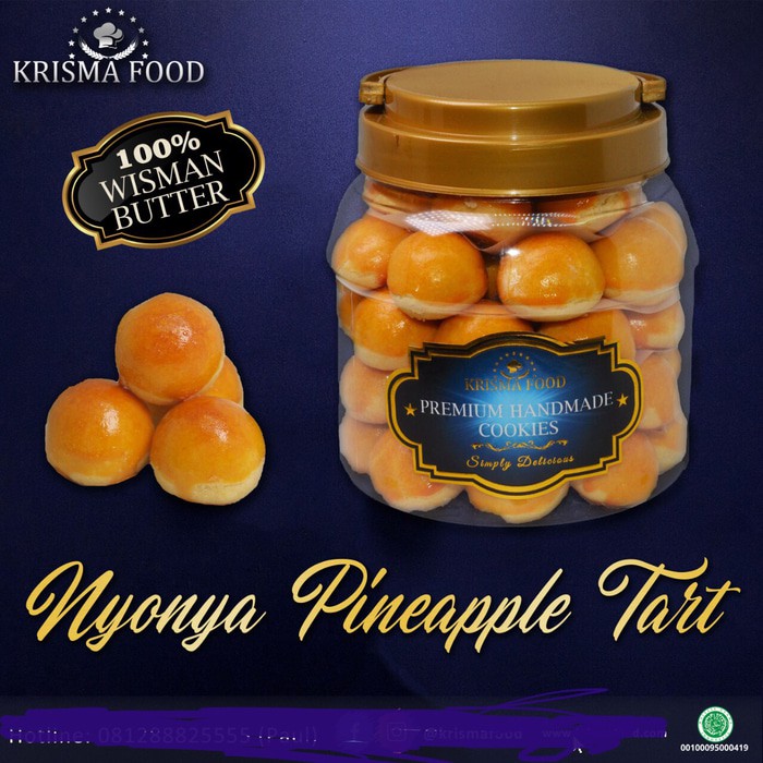 

Nastar wisman nyonya /krisma food nastar nyonya wisman