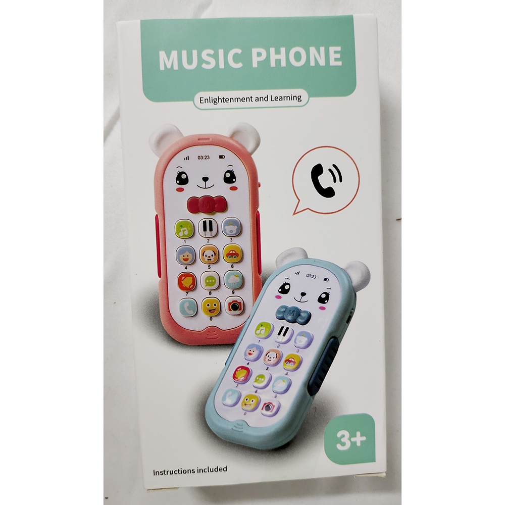 Mainan Anak Phone Music Sound Children Toy - Telepon Suara Musik