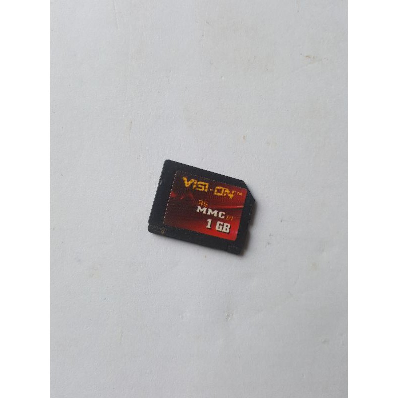 memory card MMC 1gb jadul hp retro