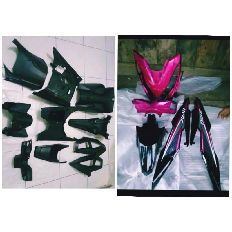 FUL SET COVER BODY BODI HALUS DAN KASAR HONDA BEAT AL NEW ESP BEAT ECO BEAT STREET BEAT DIDITAL 2017