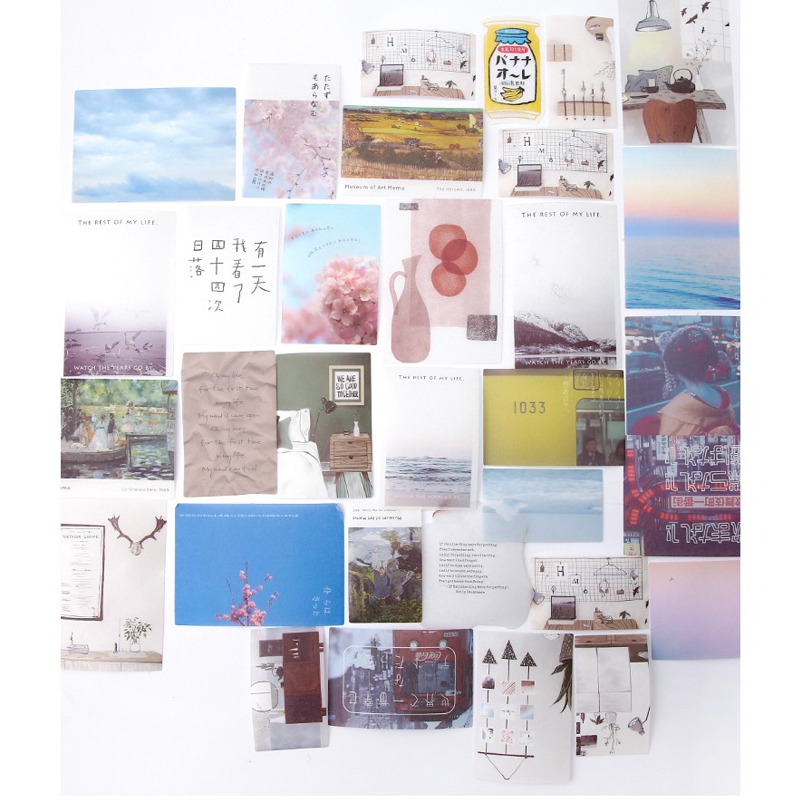 

Smolthings - Remaining Years Deco Sticker Planner DIY Scrapbook Stiker Jurnal Diary