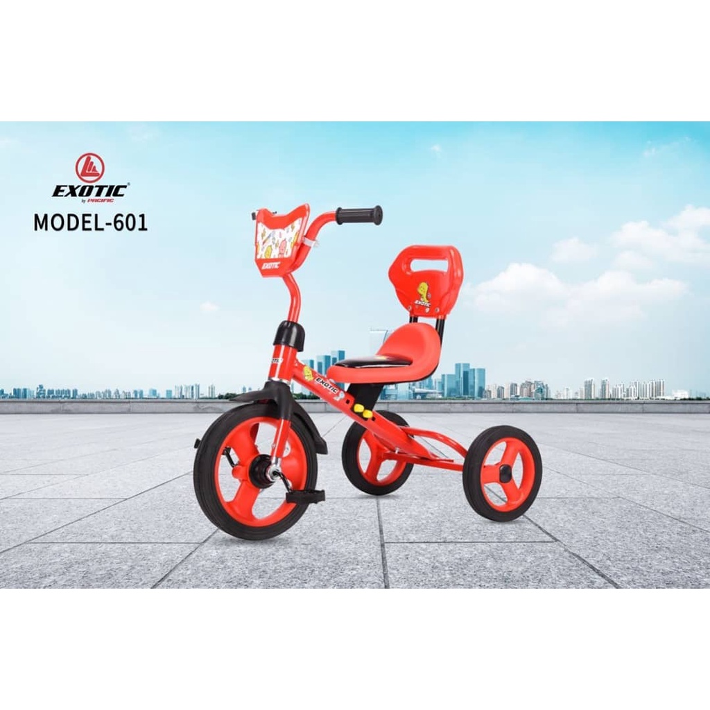 Exotic Tricycle ET601 - Sepeda Roda Tiga Anak