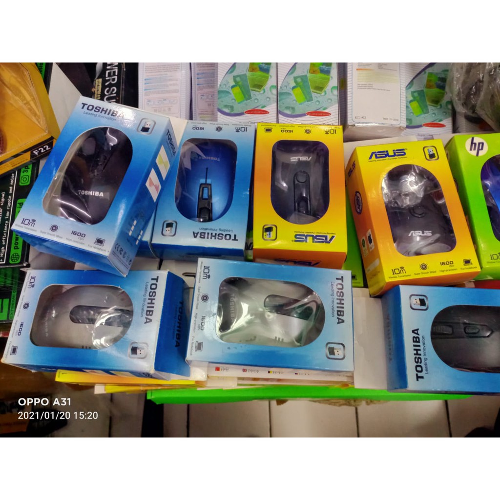 promo mouse wireles brandit acer asus toshiba hp