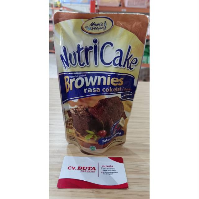 

NutriCake Brownies Coklat 230Gr