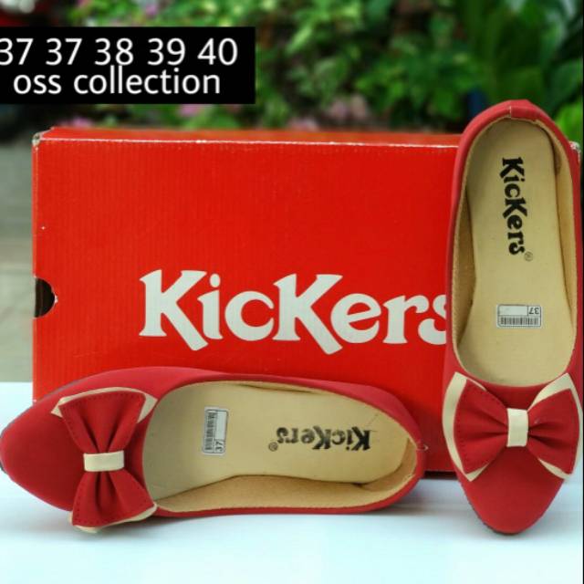 SEPATU FLAT CEWEK KICKERS TERLARIS BY  OSS COLLECTION SOLO