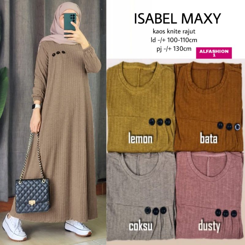 ISABEL MAXY ORIGINAL PRODUK BY ALFASHION