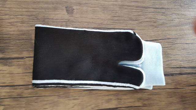 (TERMURAH) KAOS KAKI JARI JEMPOL SUPER POLYESTER WANITA MOTIF POLOS MUSLIMAH DEWASA TELAPAK HITAM-5