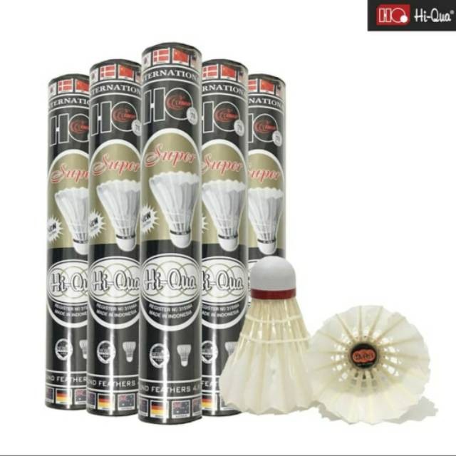 Hi Qua Kok Shuttlecocks Badminton Hiqua Silver International Original #Dragonball_88