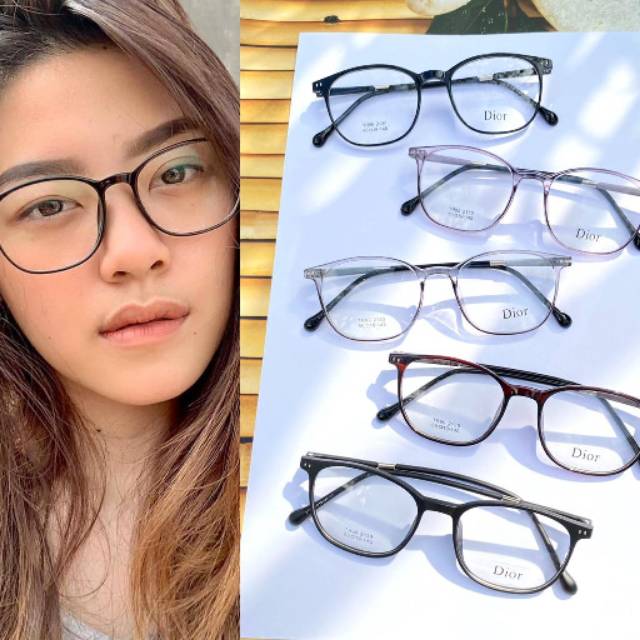 Kacamata Minus silinder Free Lensa Blueray