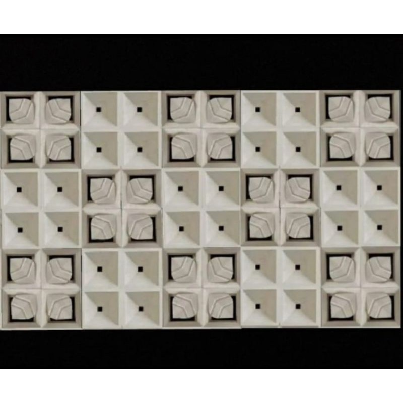 roster kombinasi/roster beton minimalis