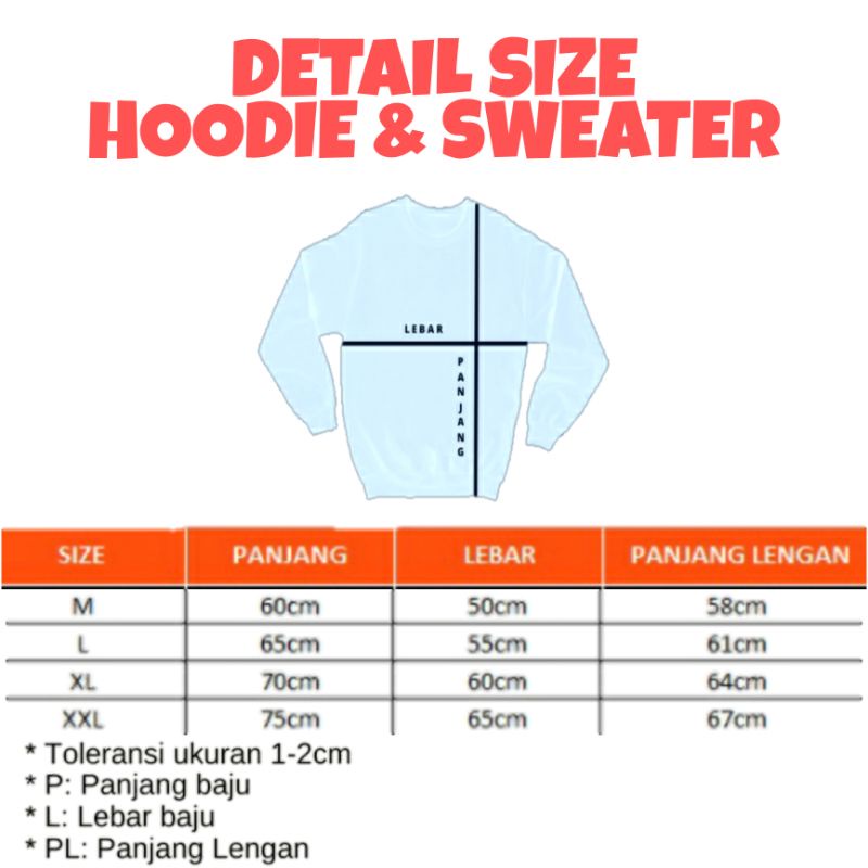 Jaket Hoodie Jumper Kasual SAD! sablon tengah