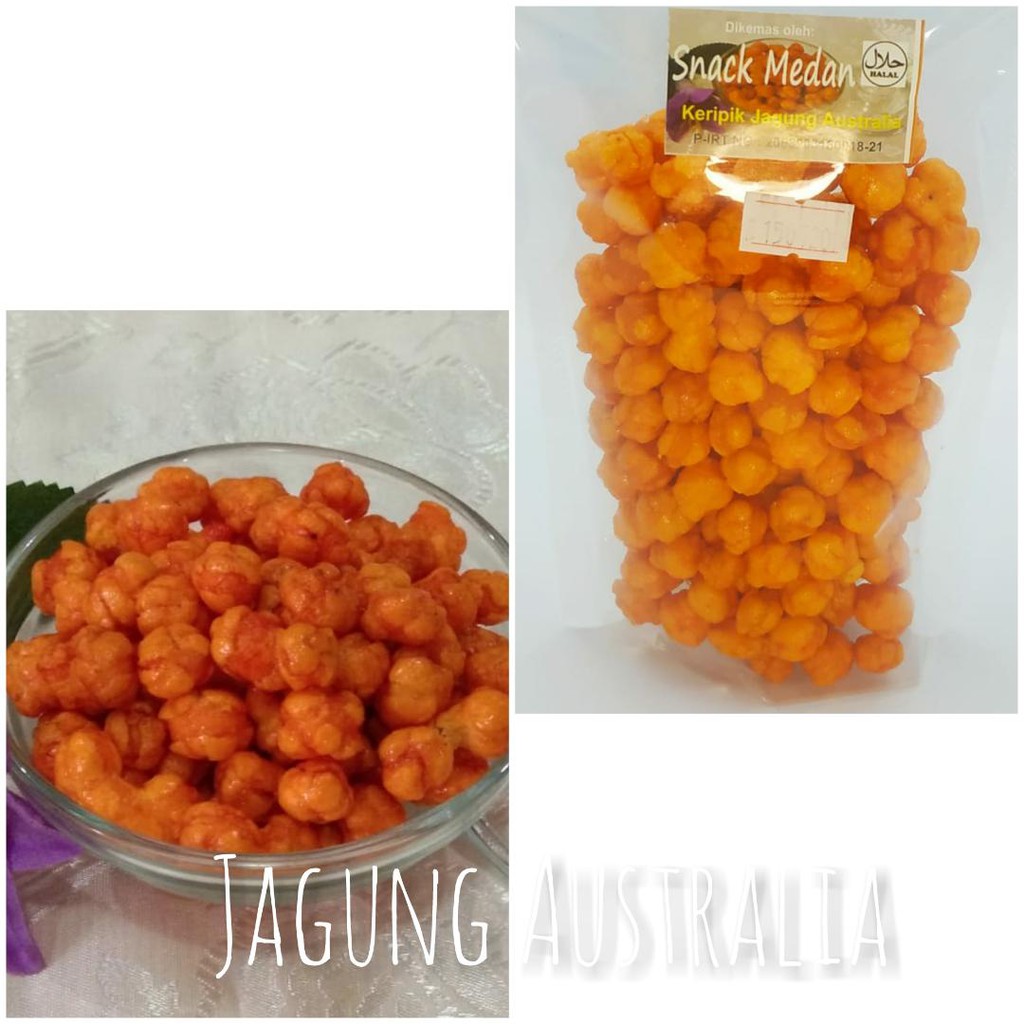 

Keripik Jagung Australia Pedas Balado 250gr Aneka Snack Murah Cemilan Enak
