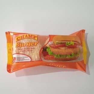 

Champ Crispy Chicken Burger 315 gr isi 6pcs