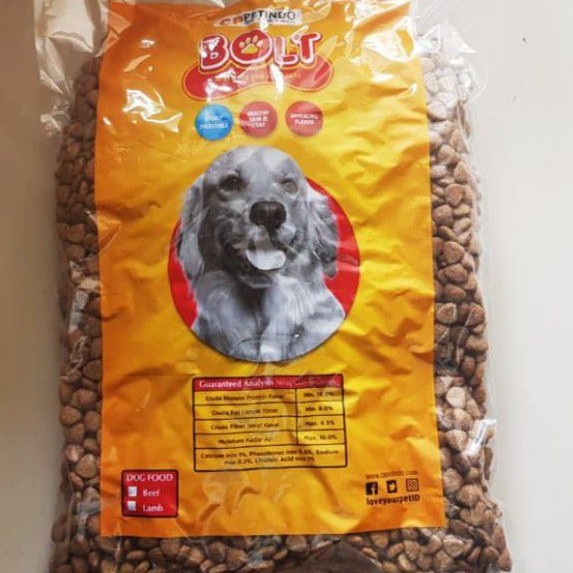 BOLT DOG FOOD MAKANAN ANJING BERNUTRISI