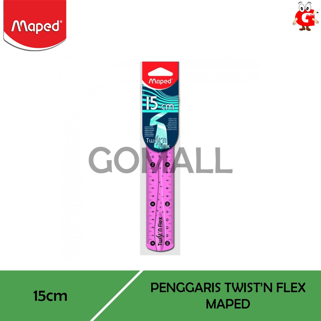 

Penggaris MAPED Lentur Twist n Flex Ruler Fleksibel 15cm/20cm