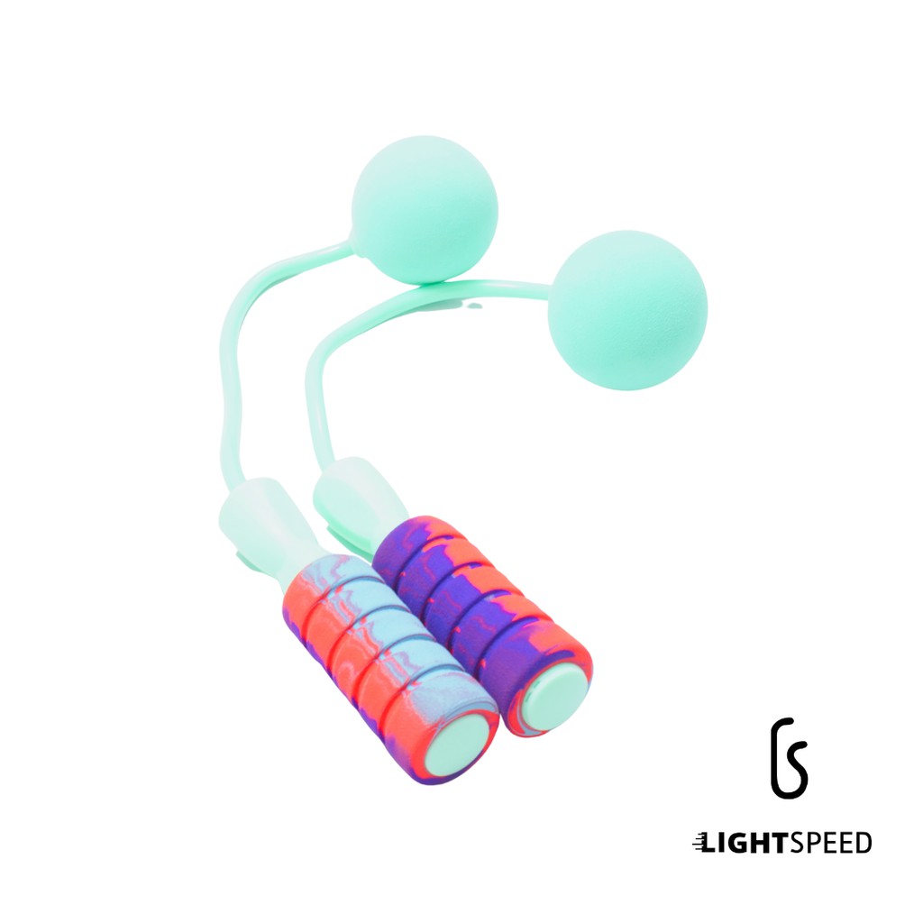 LIGHTSPEED Lompat Tali/ Tali Lompat Tali Tanpa Kabel / Jump Rope Weight Ball / Skipping Rope-3