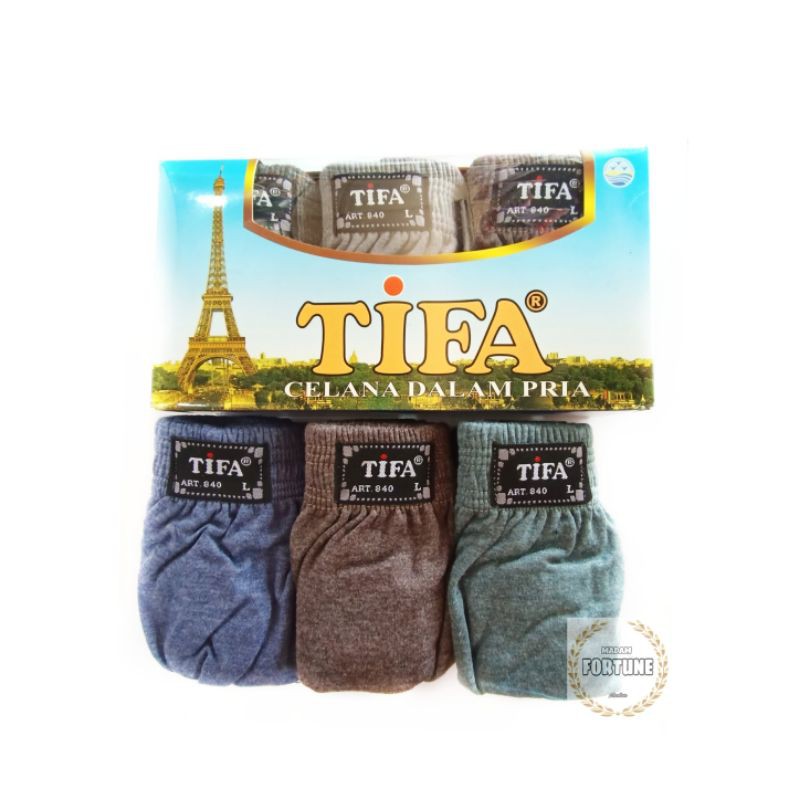 3 PCS CD CELANA DALAM TIFA 840 MEN UNDERWEAR
