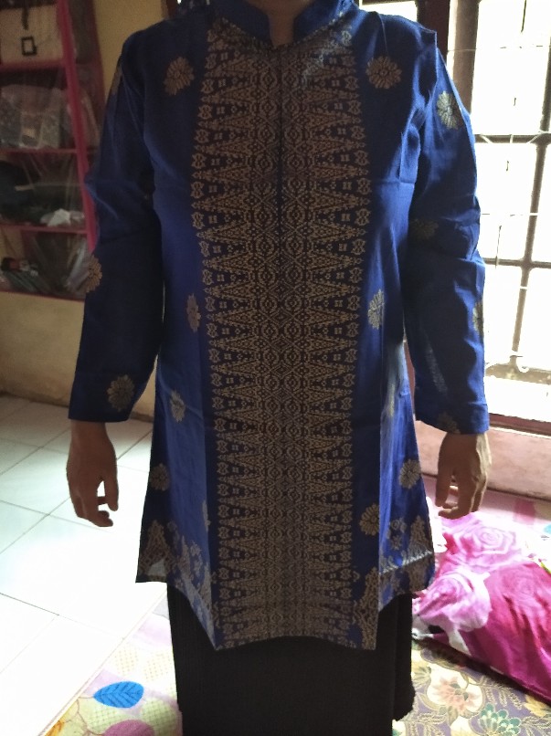 Tunik Batik Wanita Motif Prada Matahari