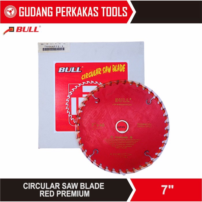 Bull circular saw blade red premium 8"