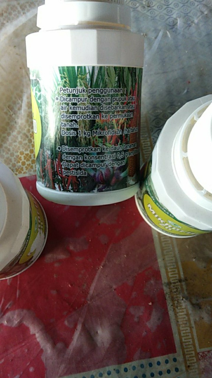 Pupuk Mikrofid Zn - 100 Gram
