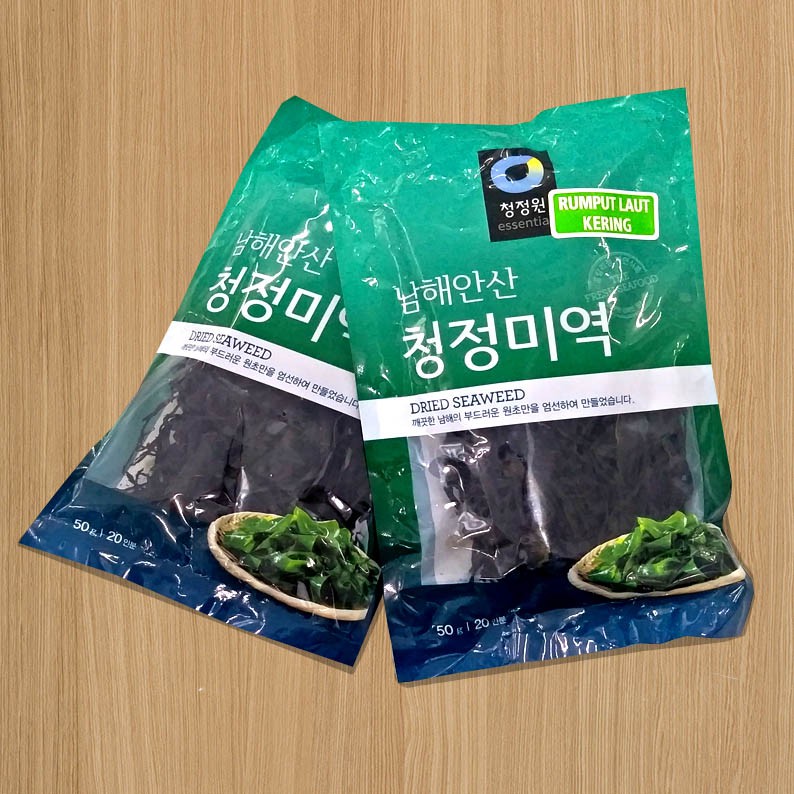 

Rumput Laut Kering Miyeok 50gr