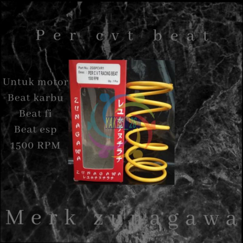 PER CVT 1500 RPM BEAT BEAT KARBU MERK ZUNAGAWA