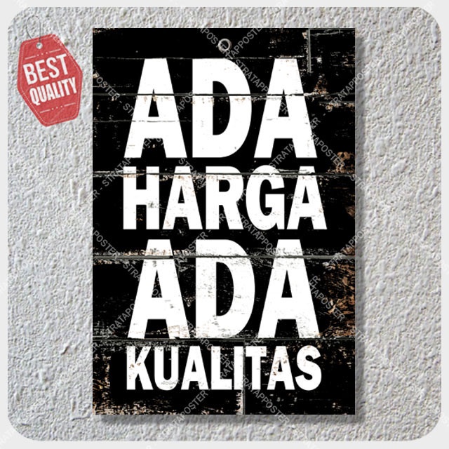 Poster Motivasi hiasan dinding quotes Wall decor kata kata motivasi 2030104STA