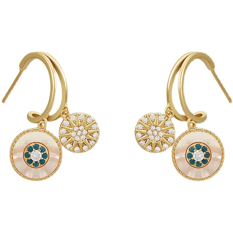 Anting Zirkon Mikro Untuk Fashion