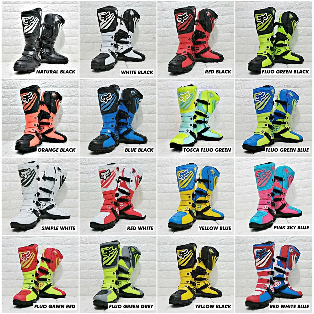 Sepatu Trail Cross Boot safety For Adventure Sepatu Trabas Kualitas Premium