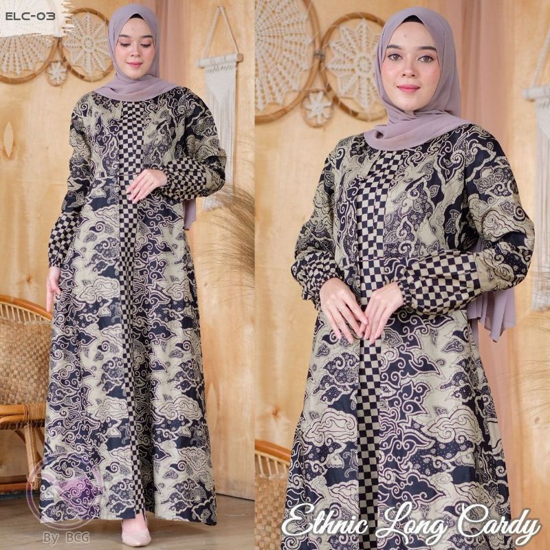 GAMIS BATIK JUMBO MAXI CARDY BUSUI JUMBO GAMIS BATIK WANITA MOTIF TERBARU MODEL CARDYGAN INNER JUBAH