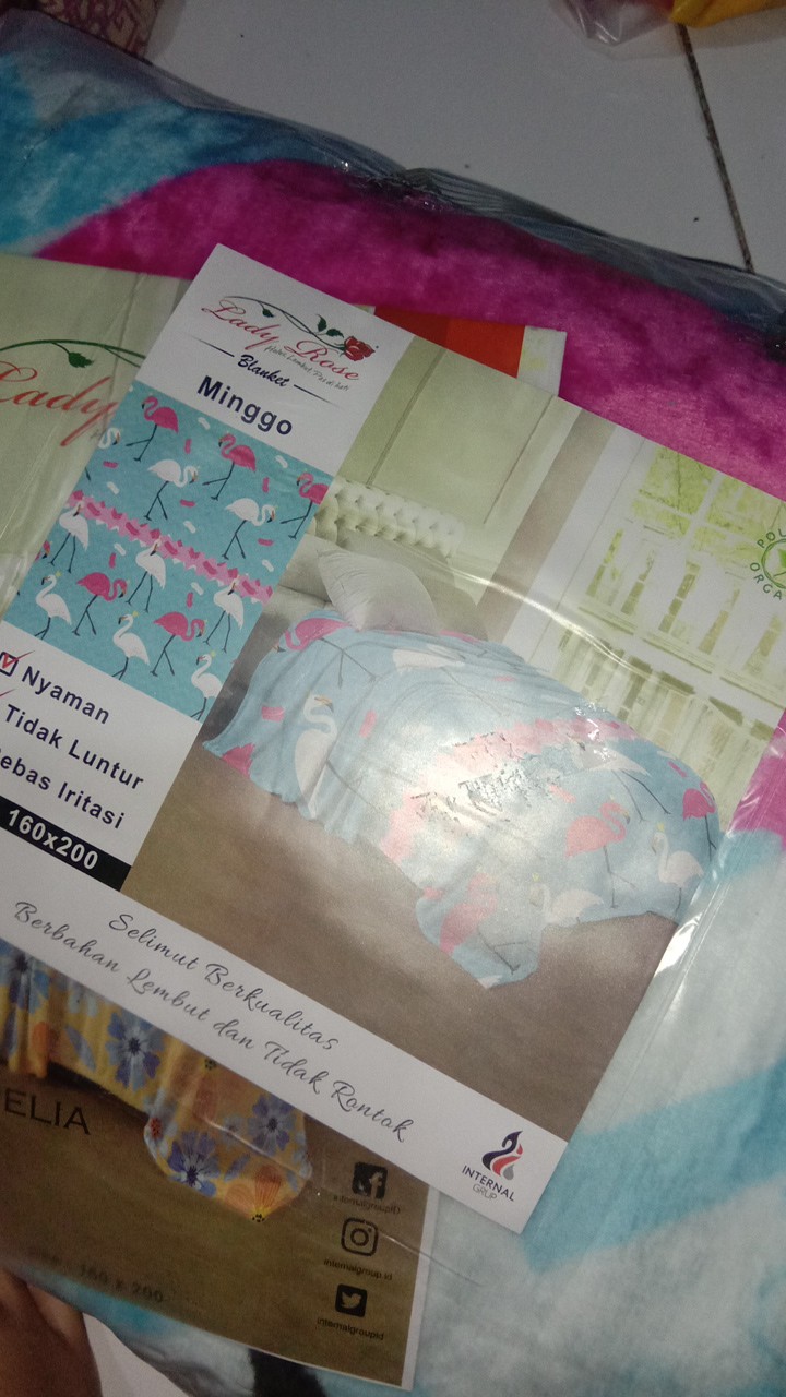 Selimut Ladyrose Motif New