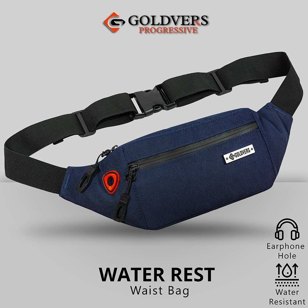 Tas Selempang Pria Waistbag Pria Waterproof Tas Pinggang Pria dan Wanita Casual Style Outdoor - DISTRIBUTORTAS