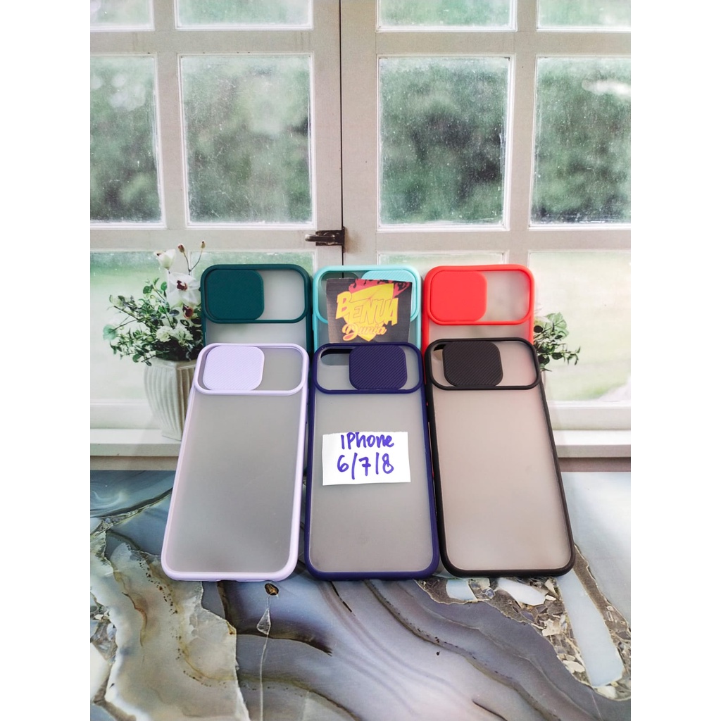 IPHONE 6/7/8 CADSE SLIDE PROTECTION SLEDING KAMERA / CASE SLIDE IPHONE 6/7/8 - BENUA DUNIA