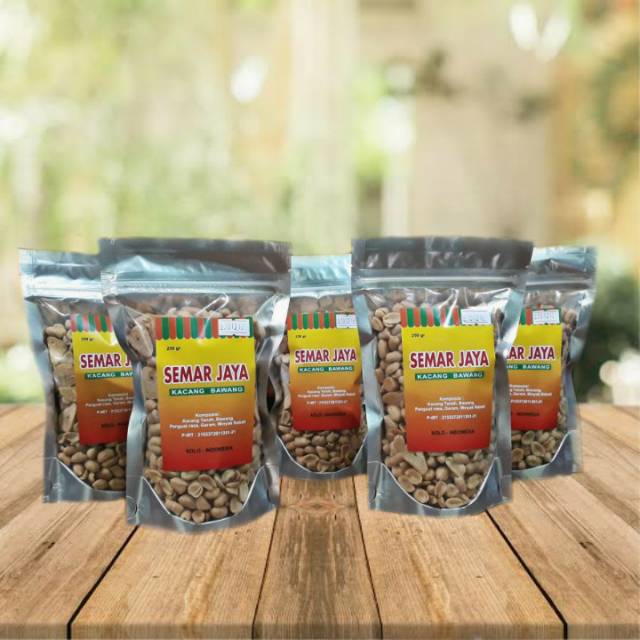 

Kacang bawang semar jaya 250 gr. Sekali gigit nagih