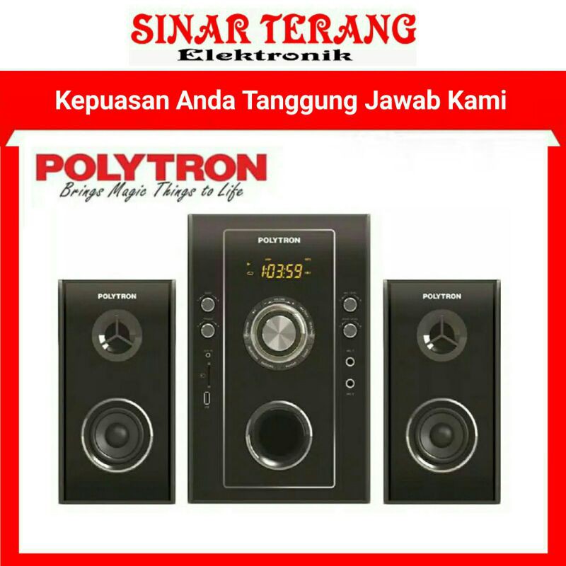 POLYTRON SPEAKER PMA 9503 / PMA-9503 (BLUETOOTH / RADIO FM /AUX)