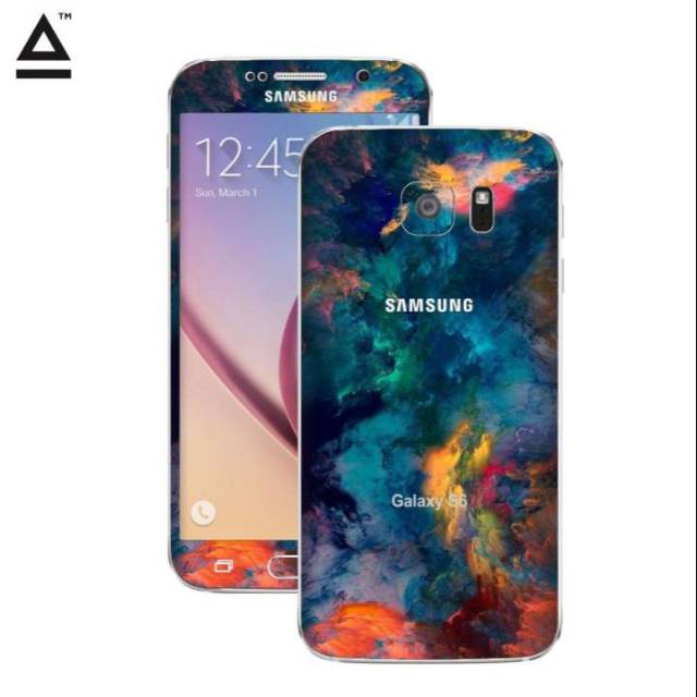 Garskin hp samsung s6 biasa motif cat - bisa custom