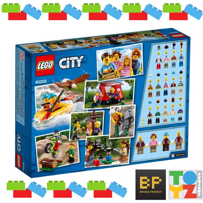 LEGO CITY 60202 PEOPLE PACK OUTDOOR ADVENTURES